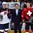 HELSINKI, FINLAND - DECEMBER 30: USA's Auston Matthews #34 and Switzerland's Simon Kindschi #20 are named Player of the Game during preliminary round action at the 2016 IIHF World Junior Championship. (Photo by Matt Zambonin/HHOF-IIHF Images)

